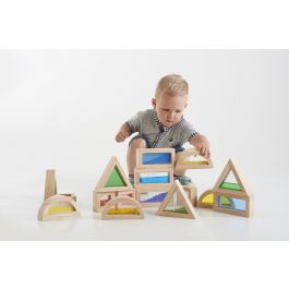 Gioco educativo in legno Tickit- Set Blocchi in legno sensoriali