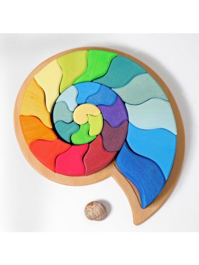 Gioco in legno Grimm's - Il Gioco della Chiocciola, Ammonite Snail Game